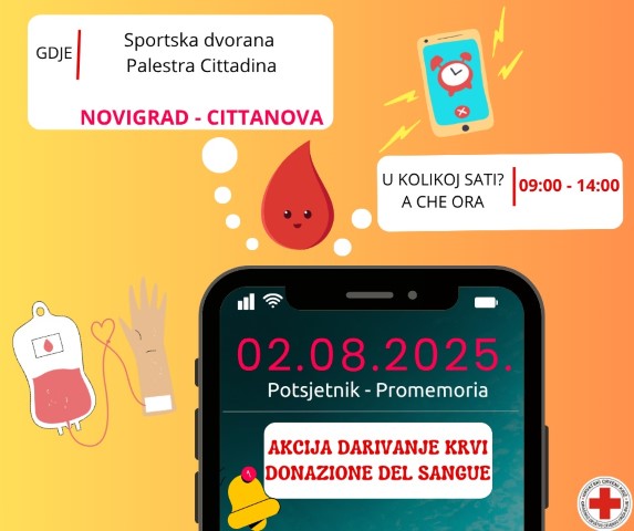 Poziv na akciju darivanja krv